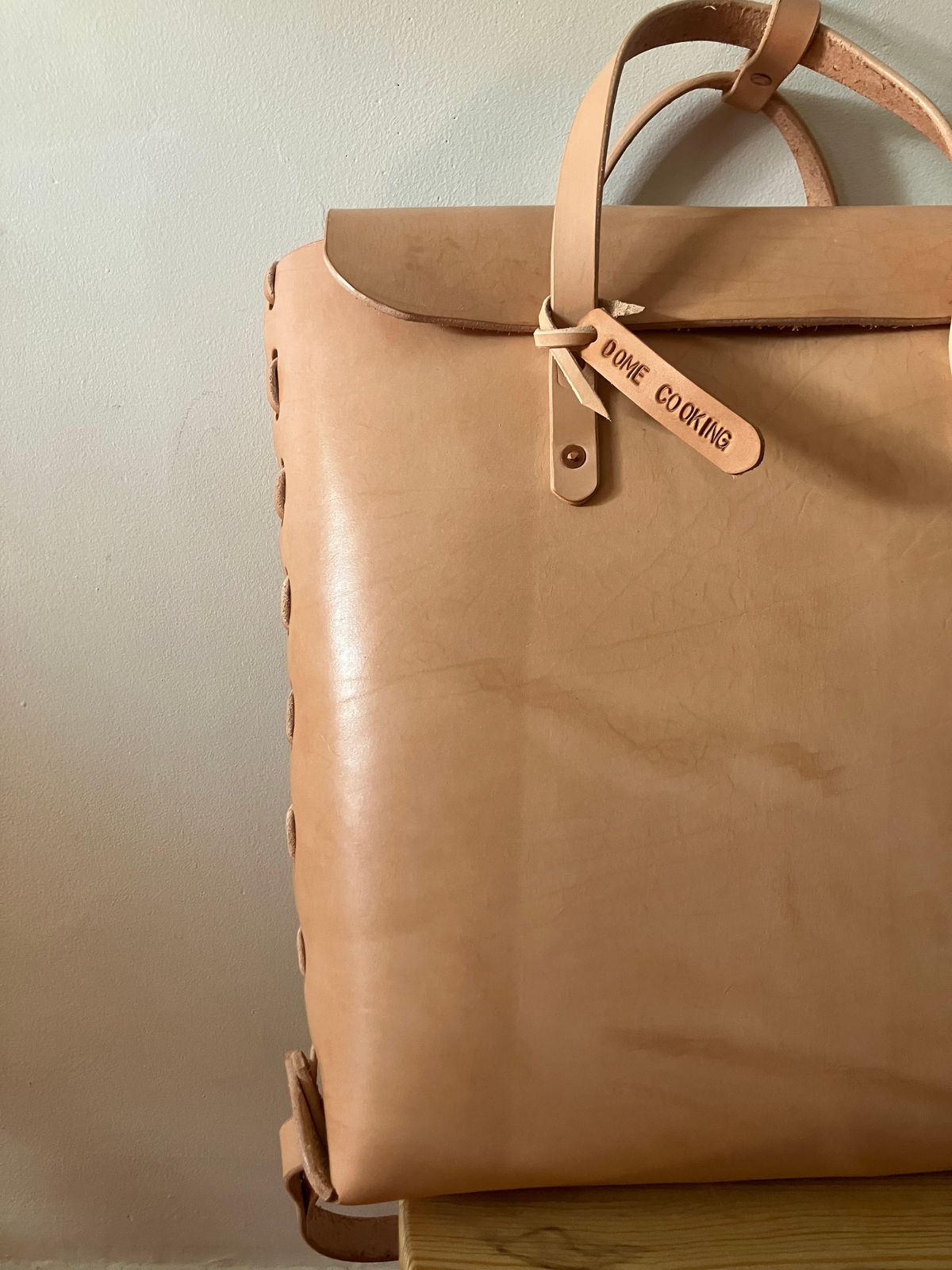 Photo by smalls.and.co on November 1, 2025 of the Smalls & Co @foryou.smalls 1 of 1 in Unknown Natural Veg Tan.