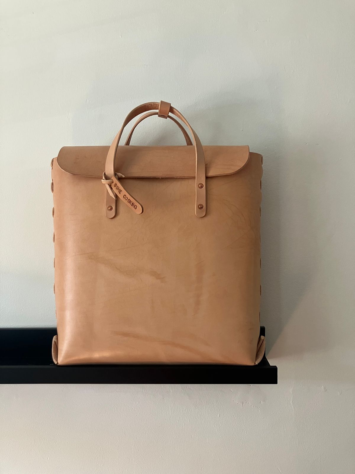 Photo by smalls.and.co on November 1, 2025 of the Smalls & Co @foryou.smalls 1 of 1 in Unknown Natural Veg Tan.