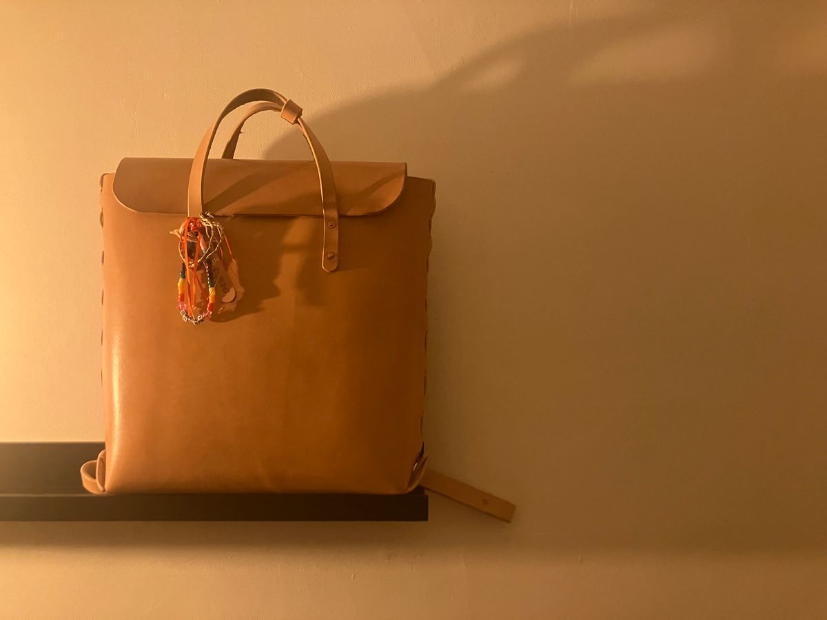 Photo by smalls.and.co on December 6, 2025 of the Smalls & Co @foryou.smalls 1 of 1 in Unknown Natural Veg Tan.