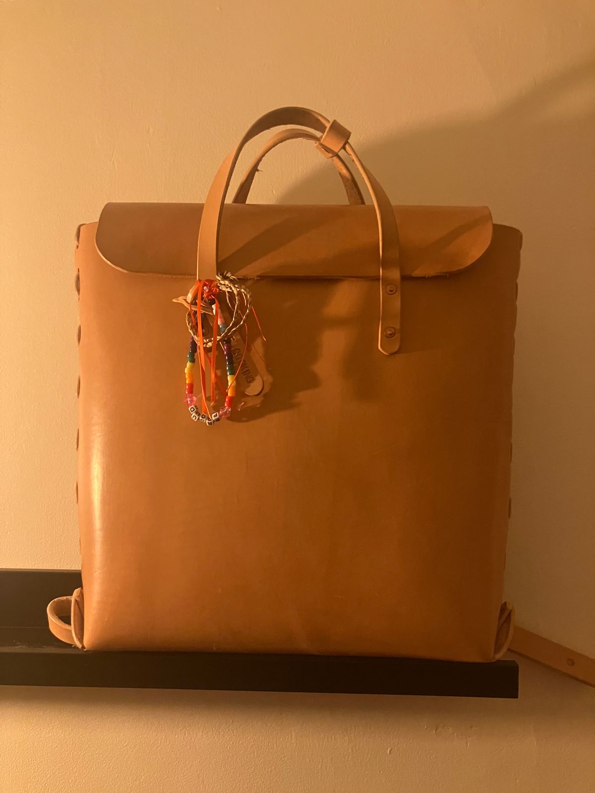 Photo by smalls.and.co on December 6, 2025 of the Smalls & Co @foryou.smalls 1 of 1 in Unknown Natural Veg Tan.