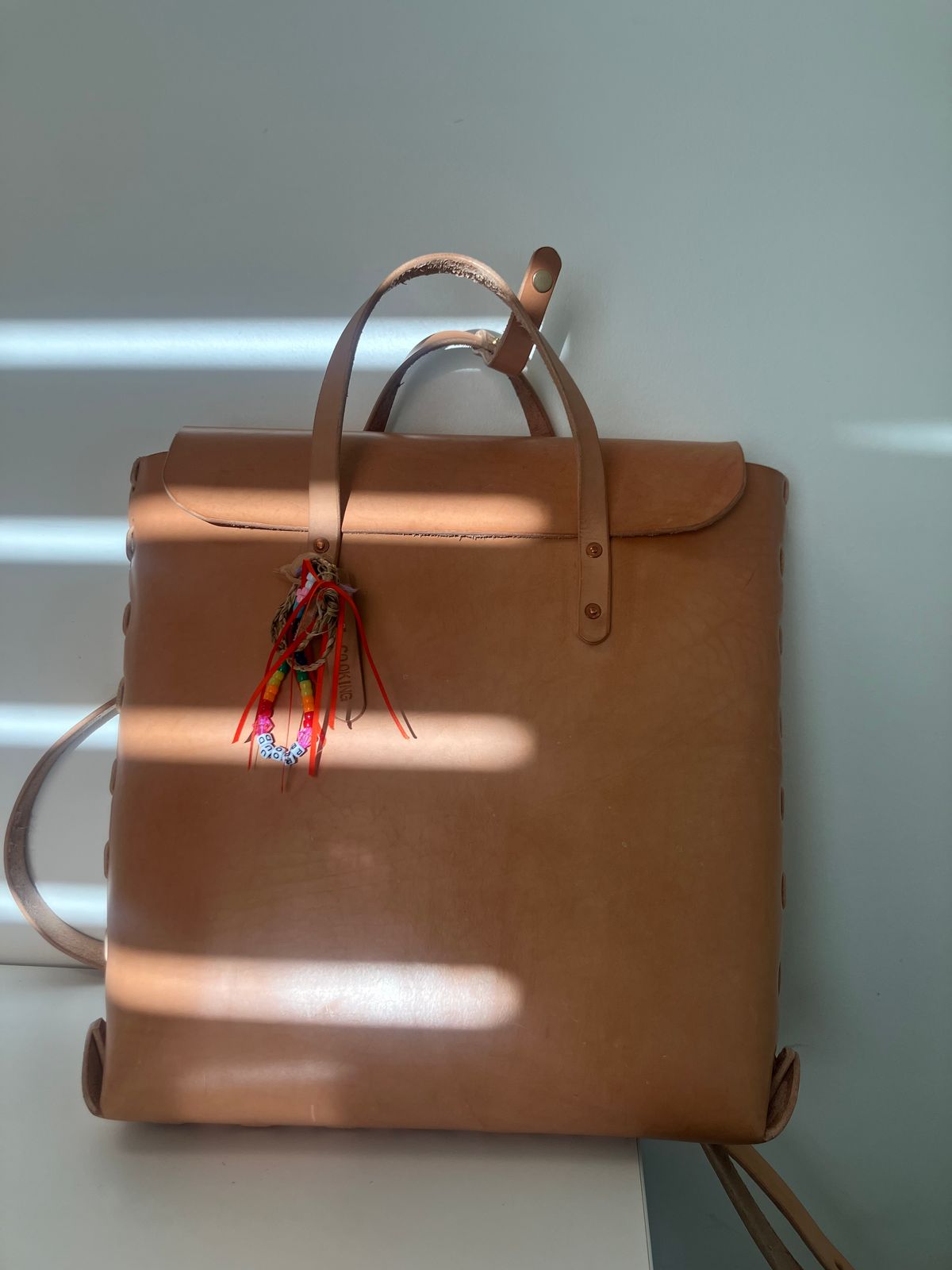 Photo by smalls.and.co on December 11, 2025 of the Smalls & Co @foryou.smalls 1 of 1 in Unknown Natural Veg Tan.