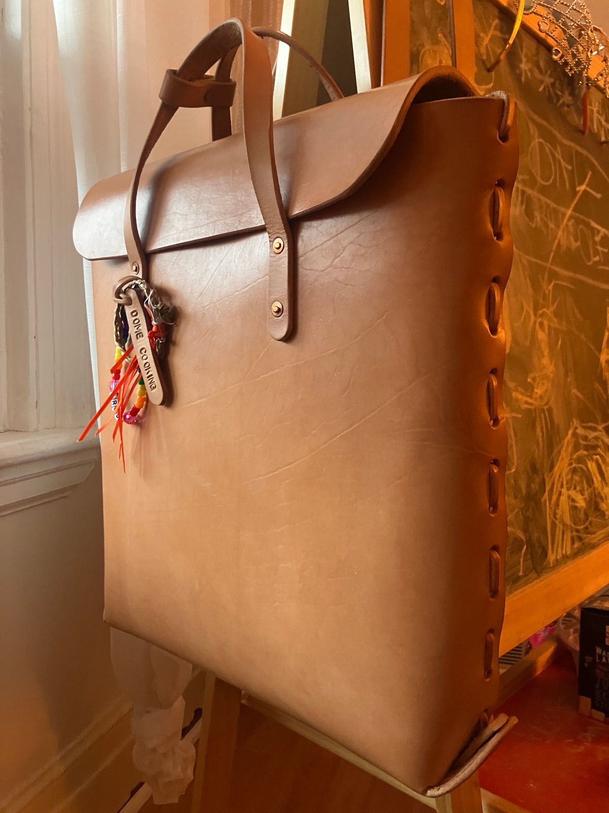 Photo by smalls.and.co on January 5, 2026 of the Smalls & Co @foryou.smalls 1 of 1 in Unknown Natural Veg Tan.