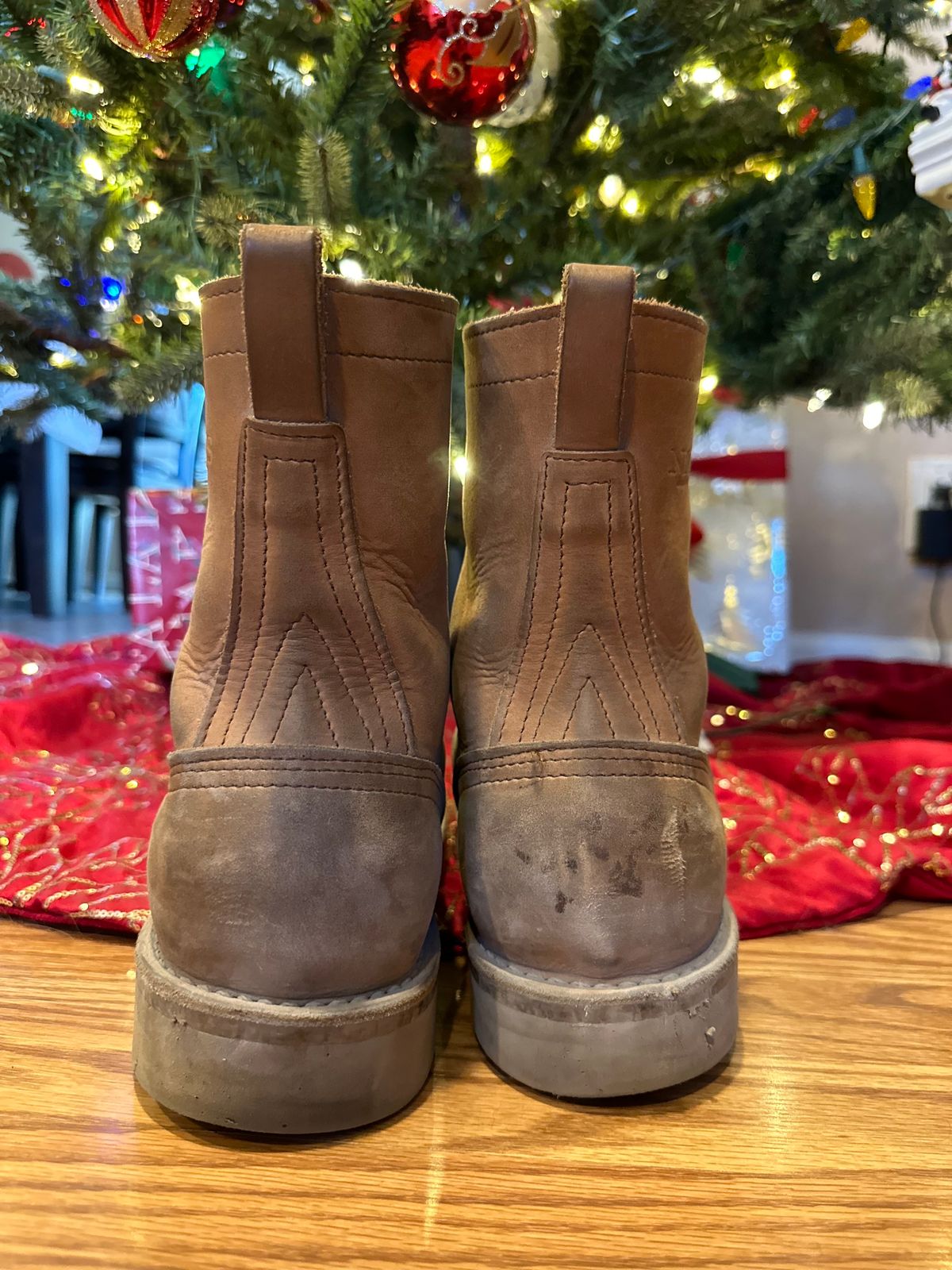 Photo by KuKuSparky on December 5, 2024 of the Nicks Moc Toe Pro in Seidel 1964 Tan.