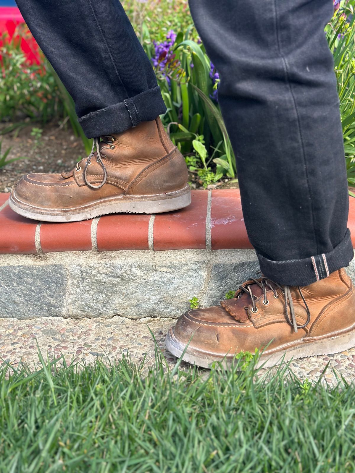 Photo by KuKuSparky on March 2, 2025 of the Nicks Moc Toe Pro in Seidel 1964 Tan.