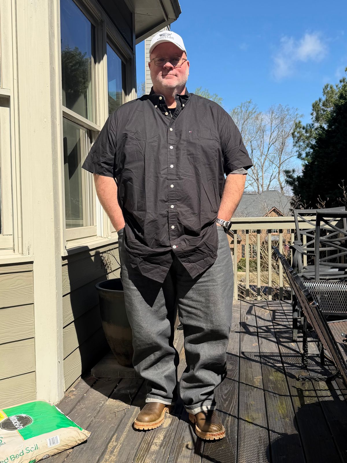 Photo by BigDawg308 on March 12, 2026 of the White's Nomad Engineer Boots in Horween Dark Olive Waxed Flesh.