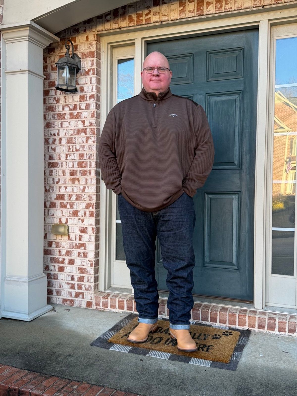 Photo by BigDawg308 on February 16, 2026 of the Wesco Mister Lou in Maryam Vachetta Natural Horsebutt.