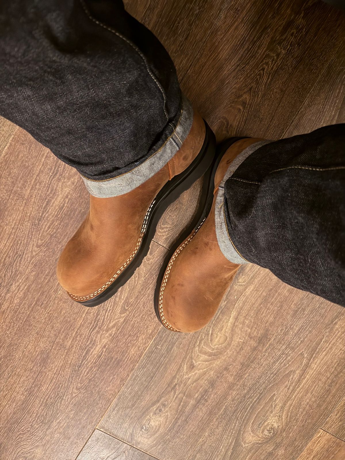 Photo by BigDawg308 on February 12, 2026 of the Nicks Wellington in Seidel WeatherShield Brown.