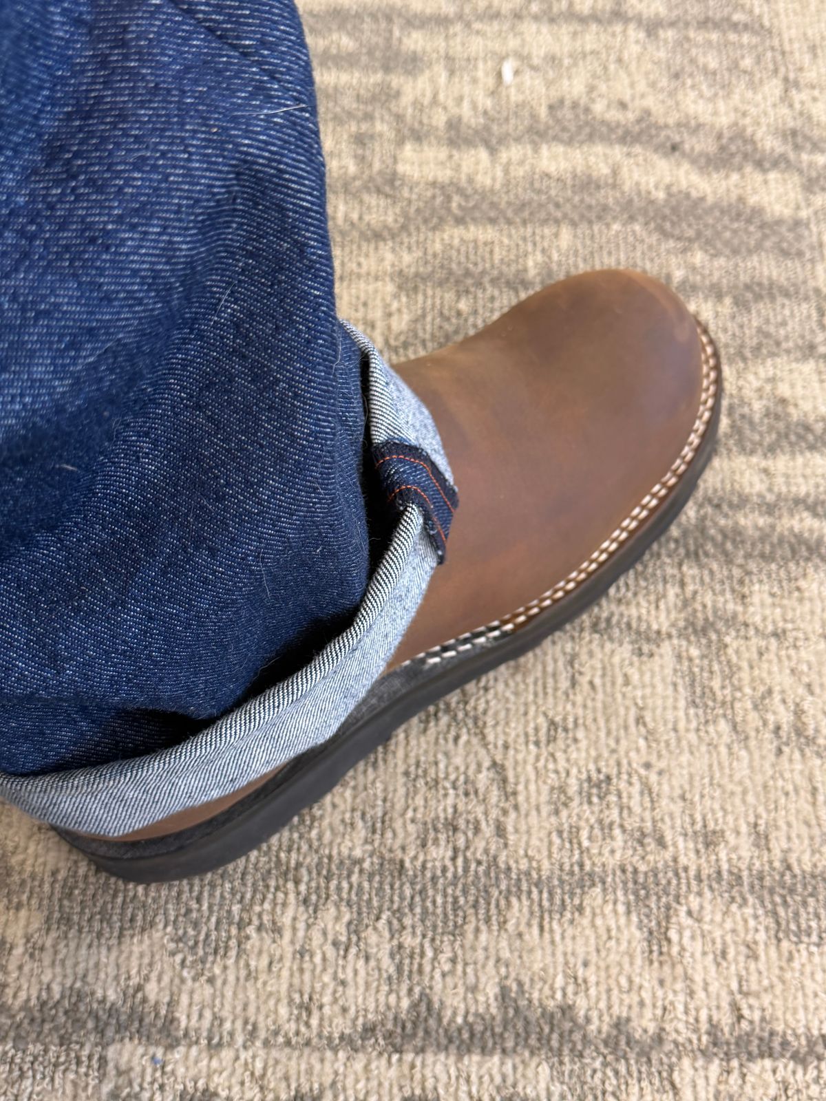 Photo by BigDawg308 on April 14, 2026 of the Nicks Wellington in Seidel WeatherShield Brown.