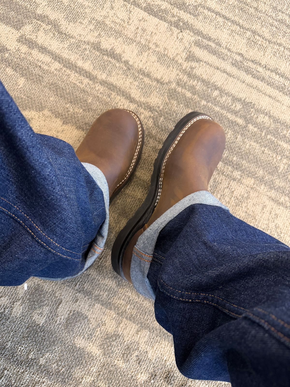 Photo by BigDawg308 on April 14, 2026 of the Nicks Wellington in Seidel WeatherShield Brown.