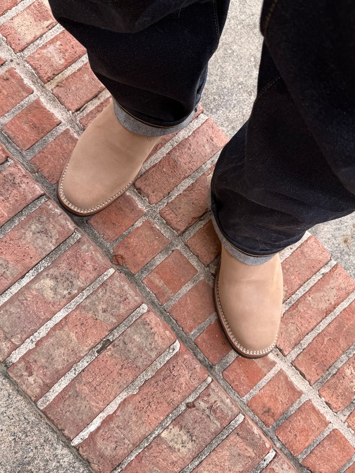 Photo by BigDawg308 on May 29, 2026 of the Wesco Mister Lou in Horween Marine Field Roughout.