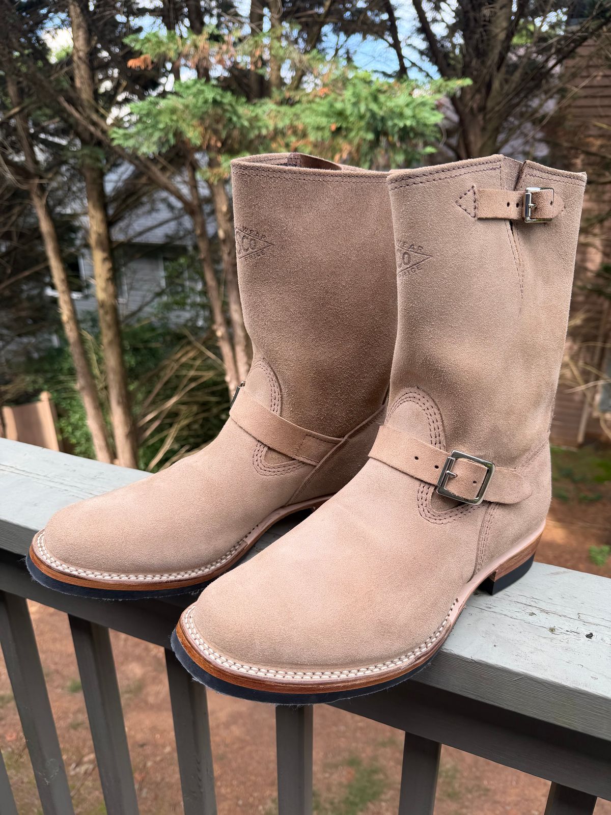 Photo by BigDawg308 on May 28, 2026 of the Wesco Mister Lou in Horween Marine Field Roughout.