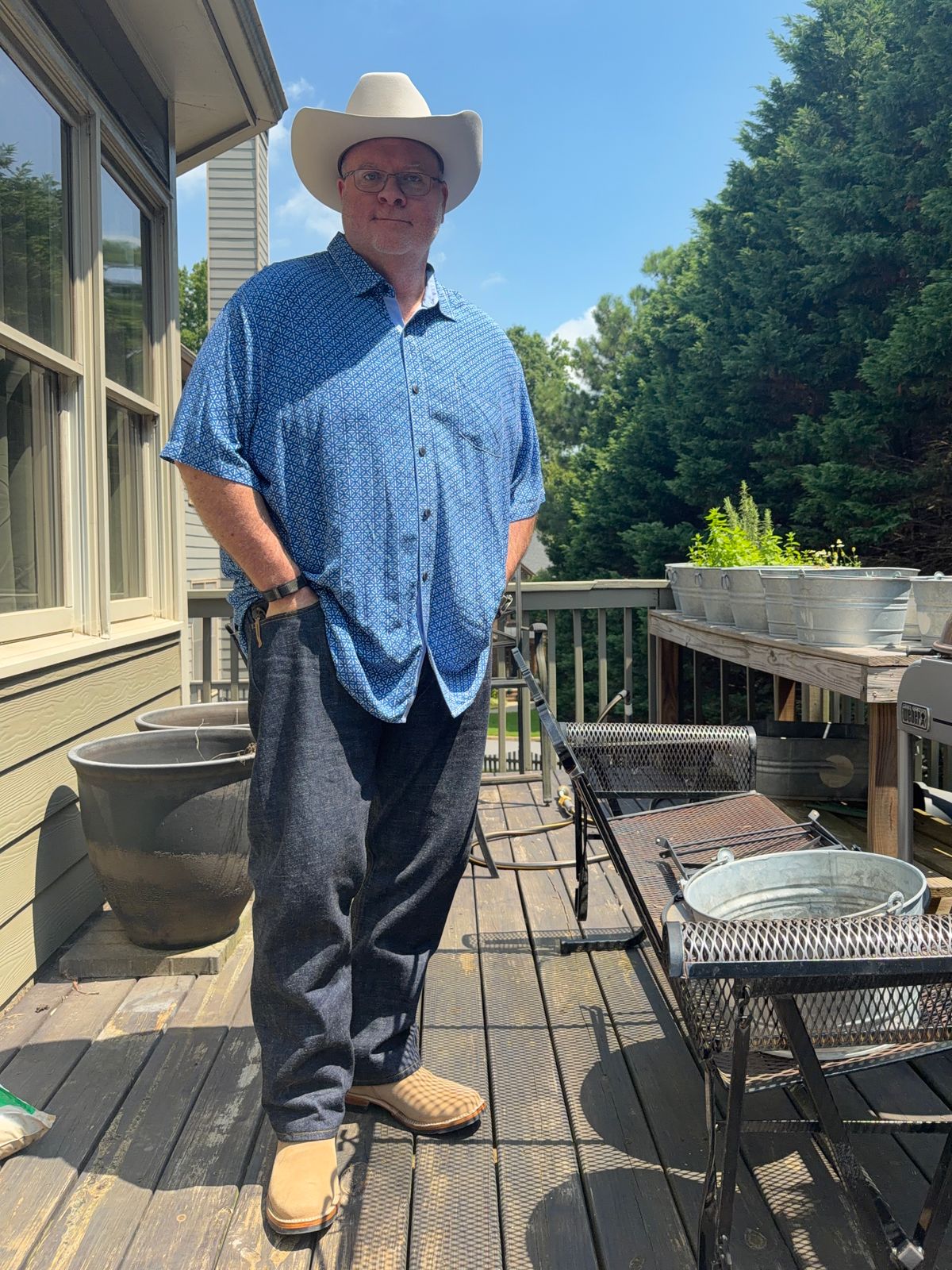 Photo by BigDawg308 on June 26, 2026 of the Wesco Mister Lou in Horween Marine Field Roughout.