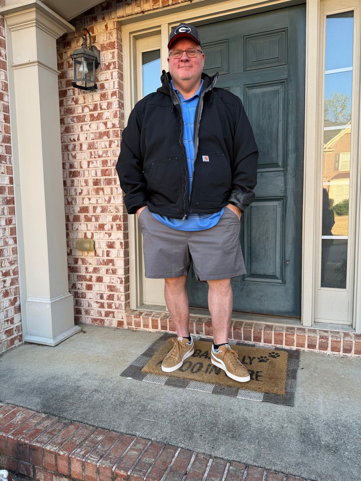 Photo by BigDawg308 on March 20, 2026 of the Puma Suede Charles F. Stead V in C.F. Stead Honey Butter Suede.