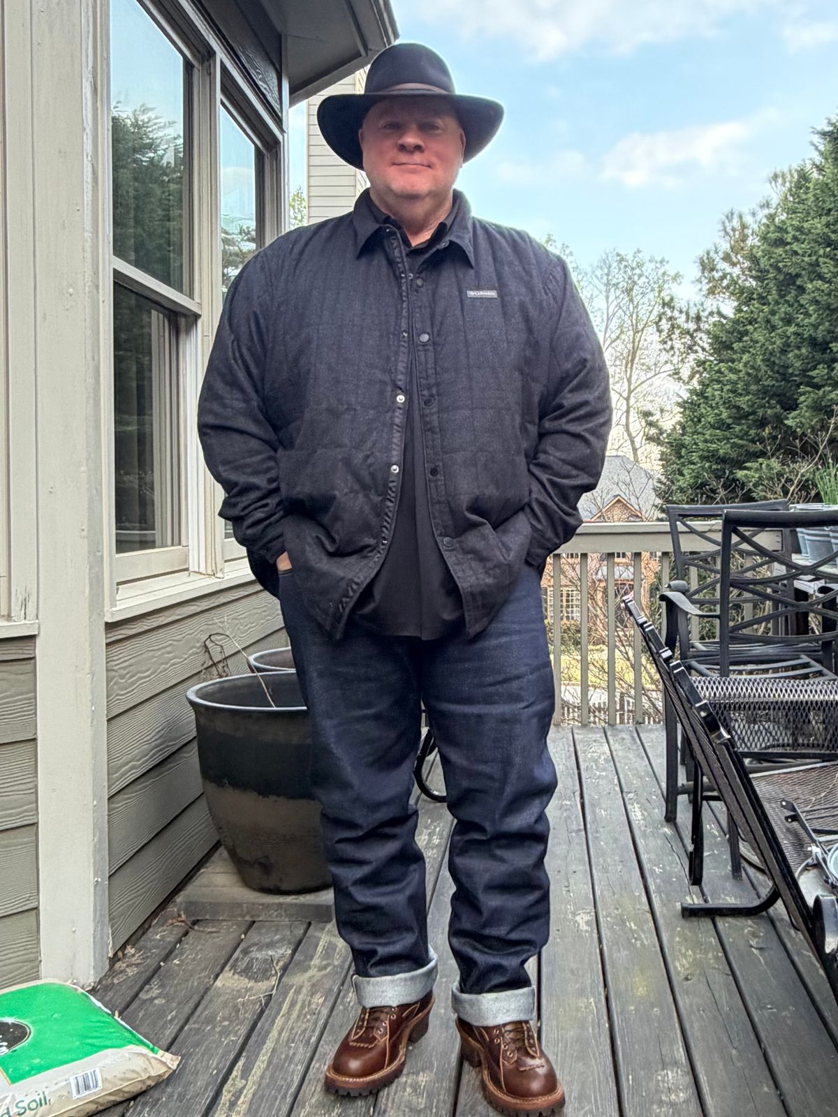 Photo by BigDawg308 on March 25, 2026 of the White's Bounty Hunter in Horween Cinnamon Waxed Flesh.