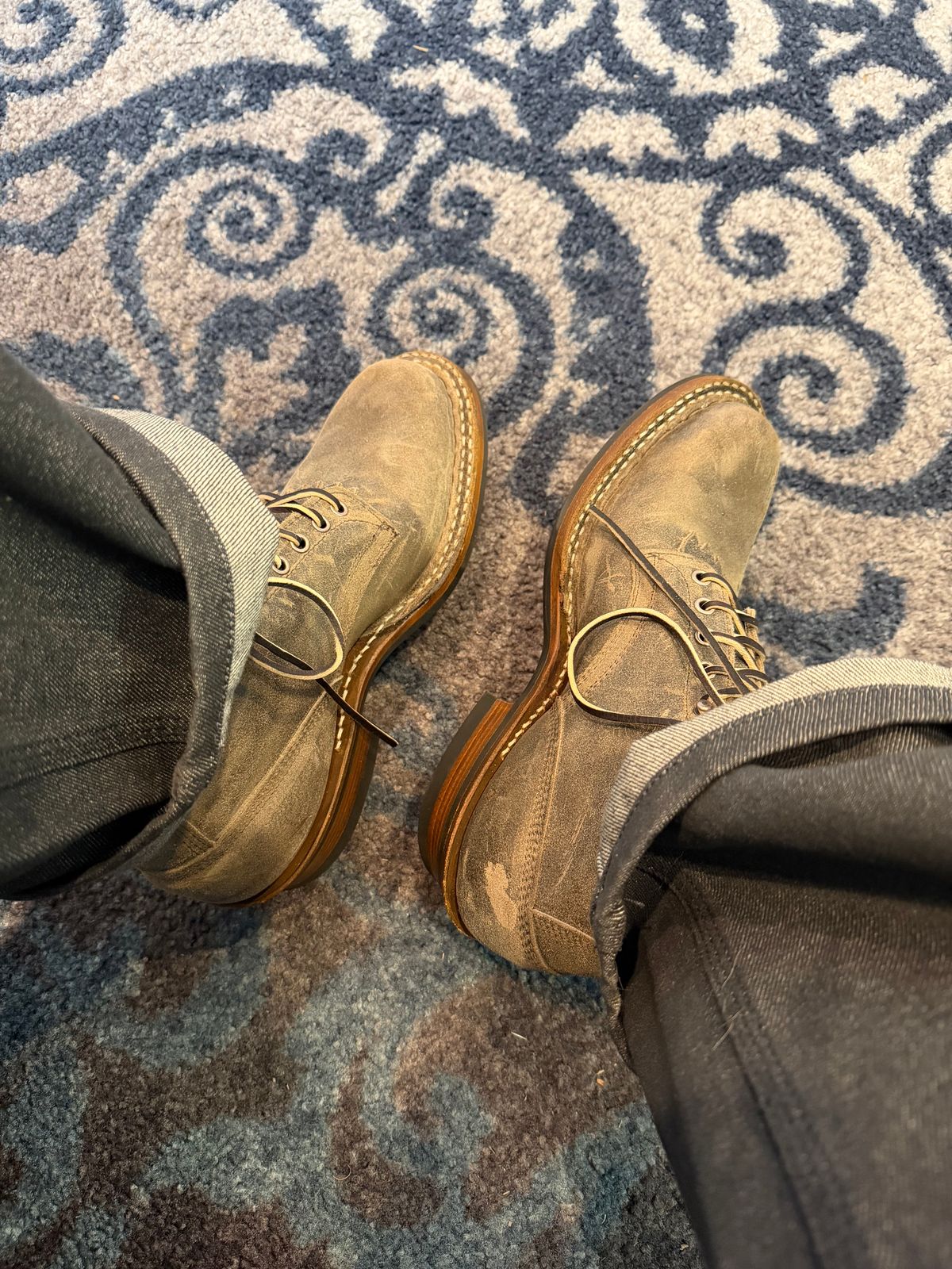 Photo by BigDawg308 on March 10, 2026 of the White's 350 Cruiser in C.F. Stead Tobacco Waxy Commander.