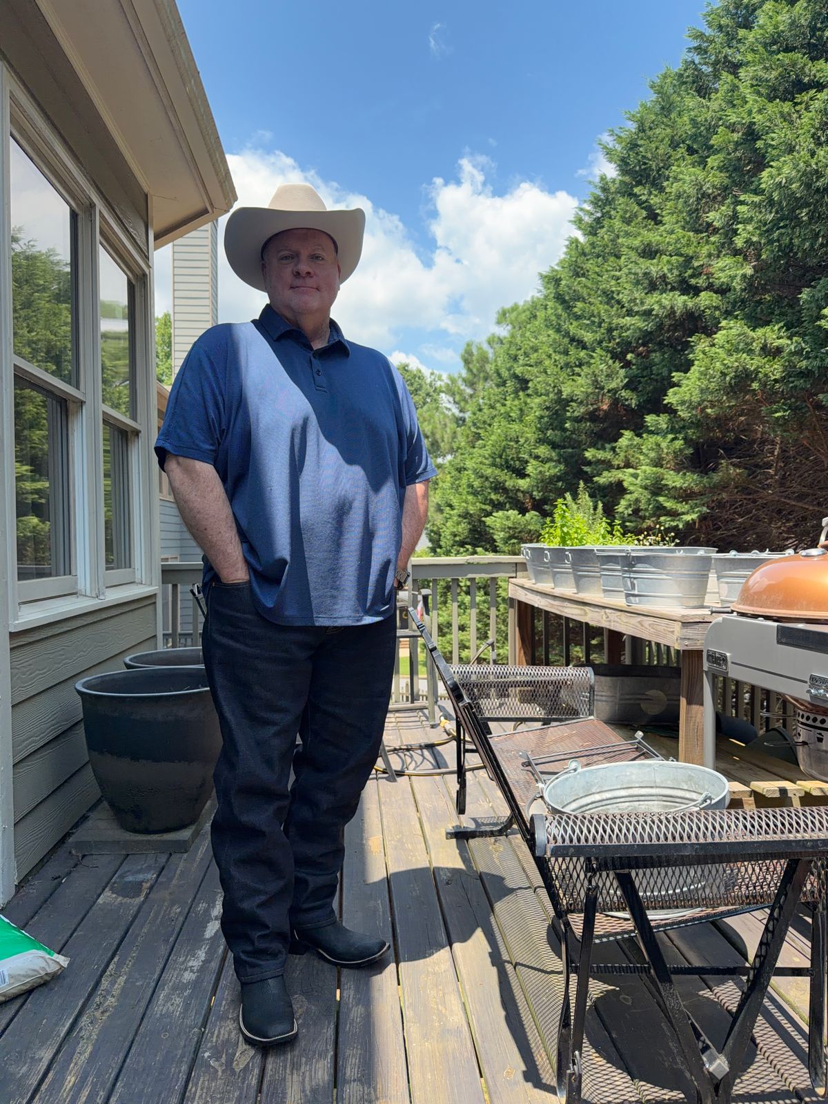 Photo by BigDawg308 on June 30, 2026 of the Rios of Mercedes Cowboy Boots in Black Poseidon Goat & Maraschino Red Kidskin.