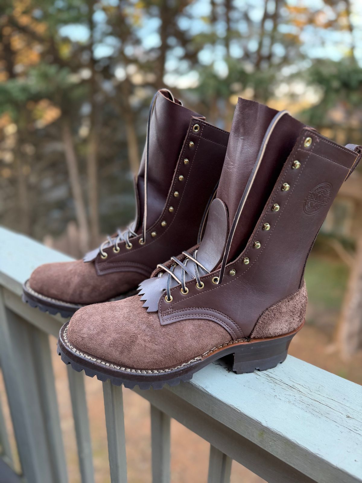 Photo by jy7.62 on February 12, 2026 of the Frank's Boots Icelander in Seidel Walnut Oil Tan.
