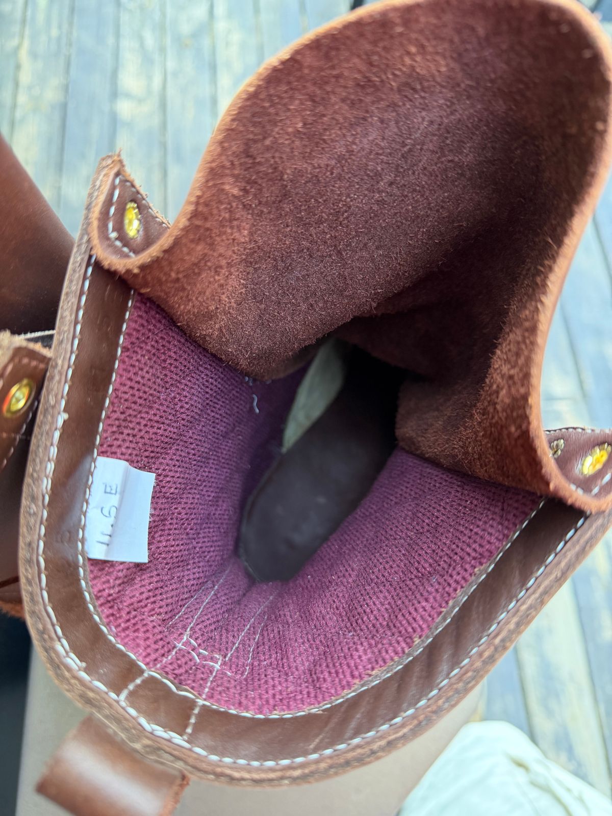 Photo by jy7.62 on February 12, 2026 of the Frank's Boots Icelander in Seidel Walnut Oil Tan.