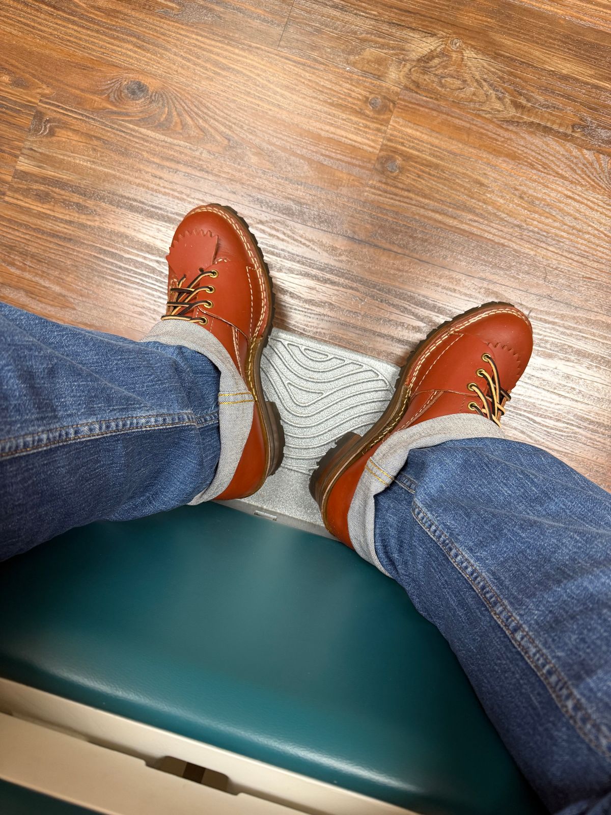 Photo by BigDawg308 on June 9, 2025 of the Wesco Highliner in Seidel Redwood Oil Tan.