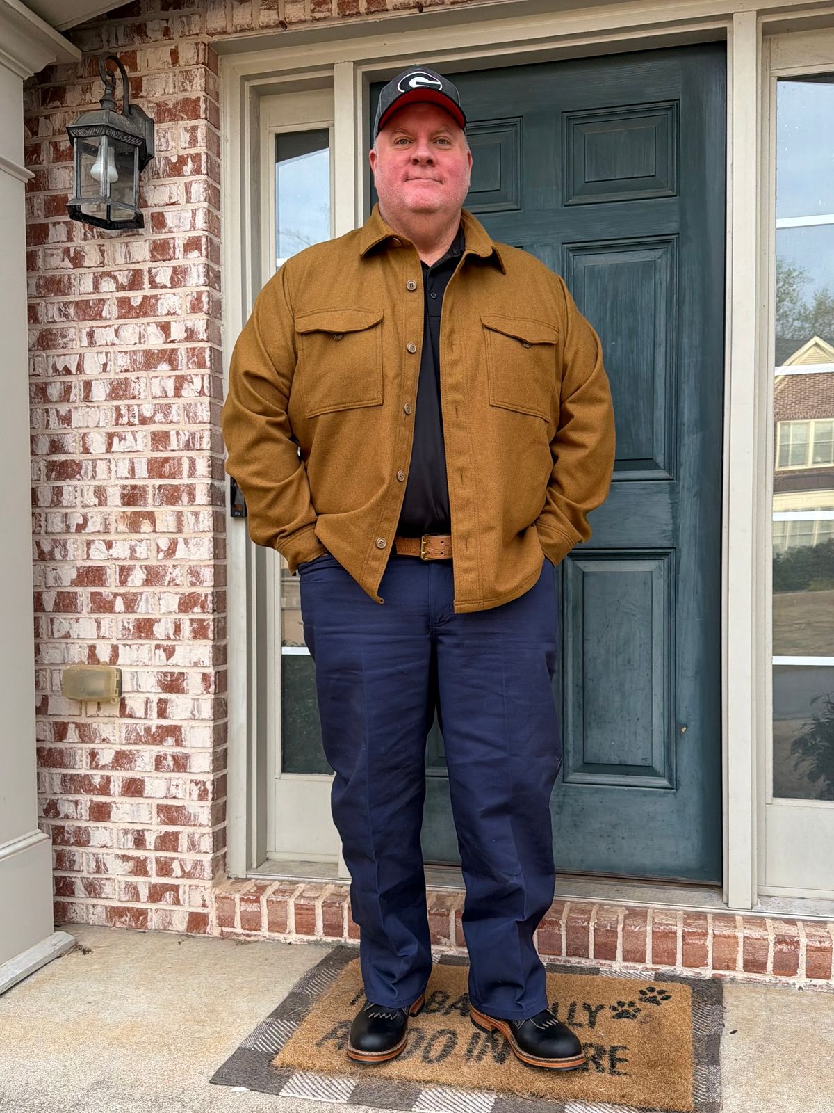 Photo by BigDawg308 on March 18, 2026 of the White's x Division Road Semi-Dress 375 in Horween Black Waxed Flesh.