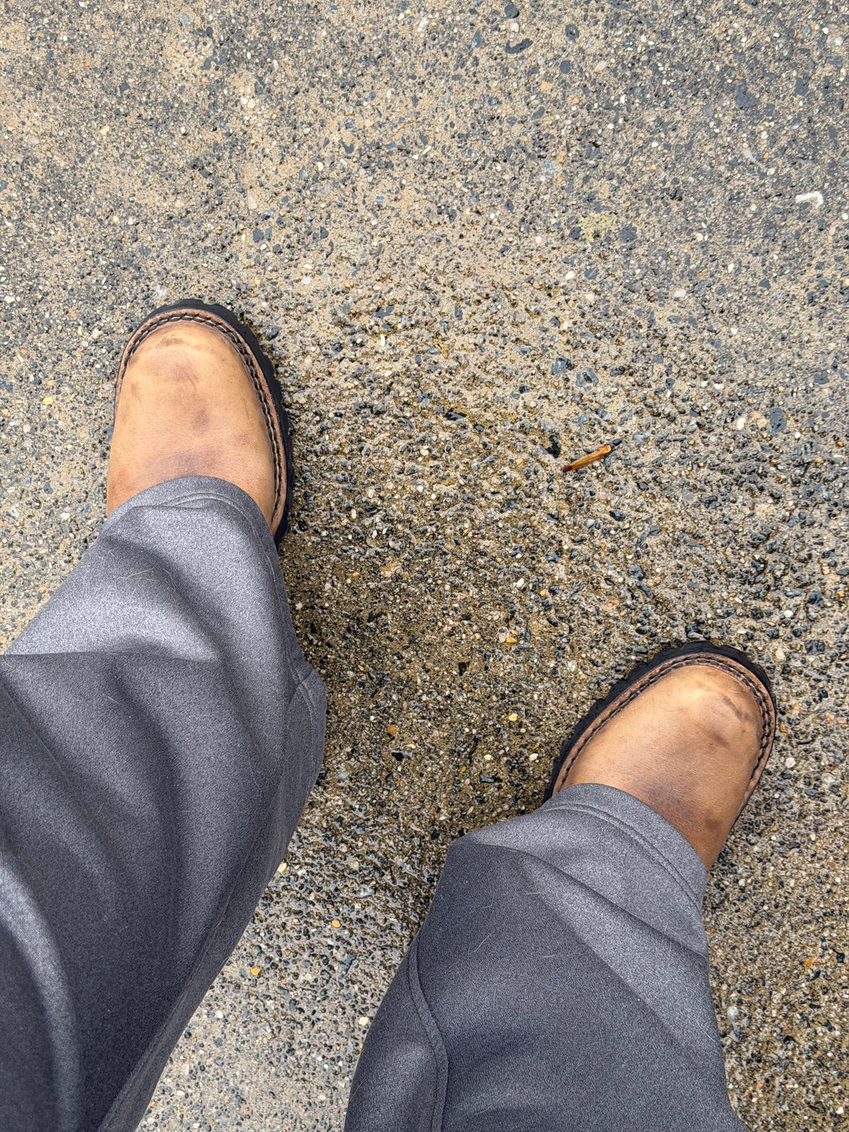 Photo by BigDawg308 on November 30, 2025 of the Nicks Pullman in Horween Predator Natural.