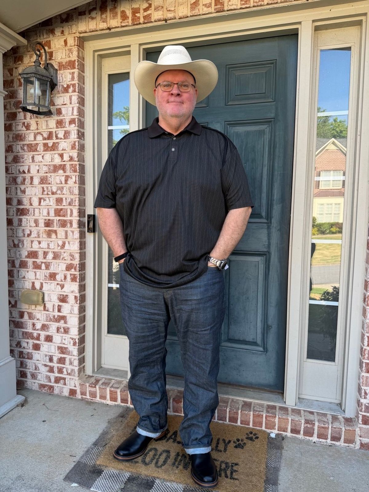 Photo by BigDawg308 on May 5, 2026 of the Wesco Mister Lou in Horween Black Chromexcel Horsehide.