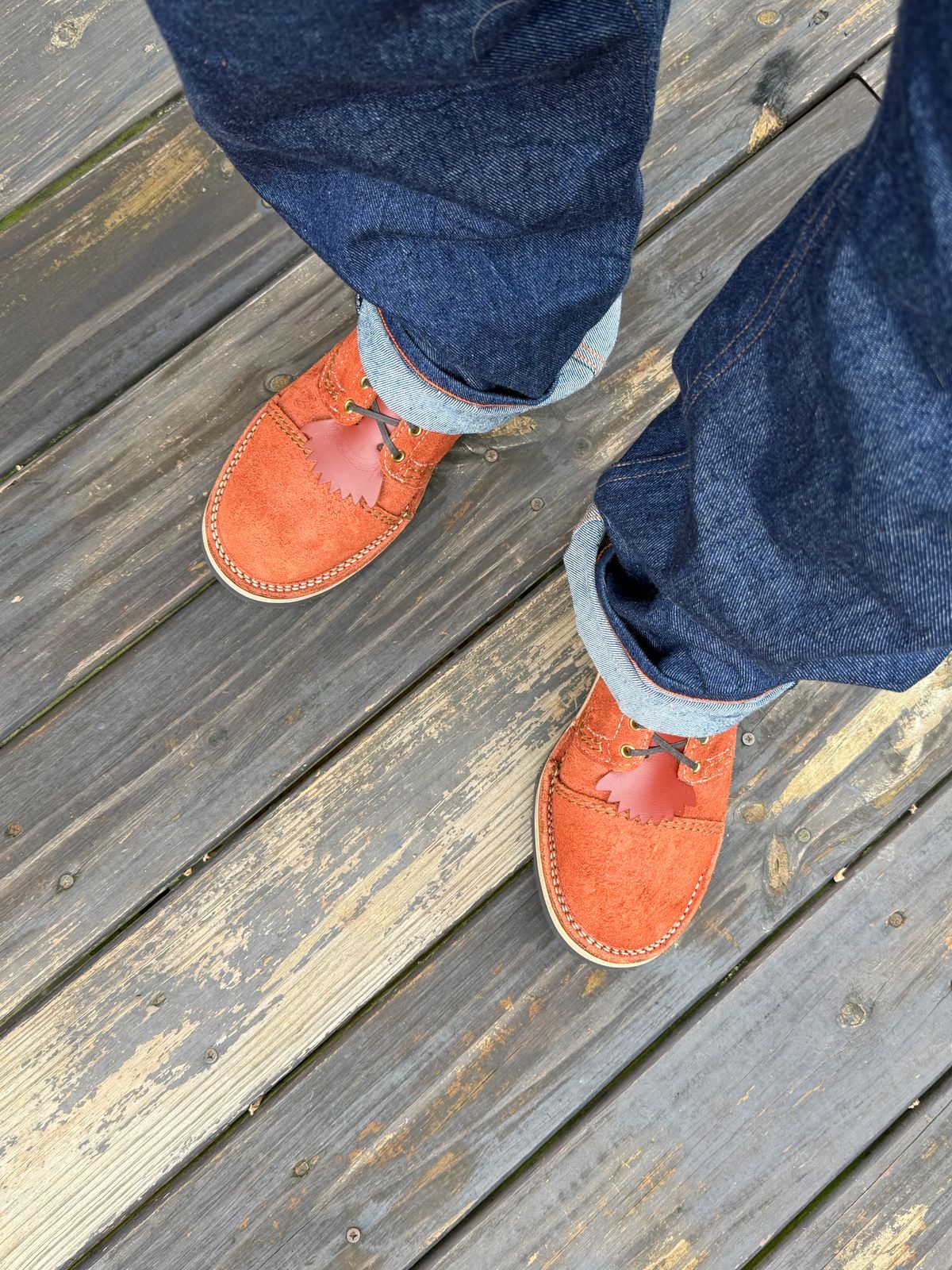 Photo by BigDawg308 on February 28, 2026 of the Wesco Jobmaster in Seidel Redwood Oil Tan Roughout.