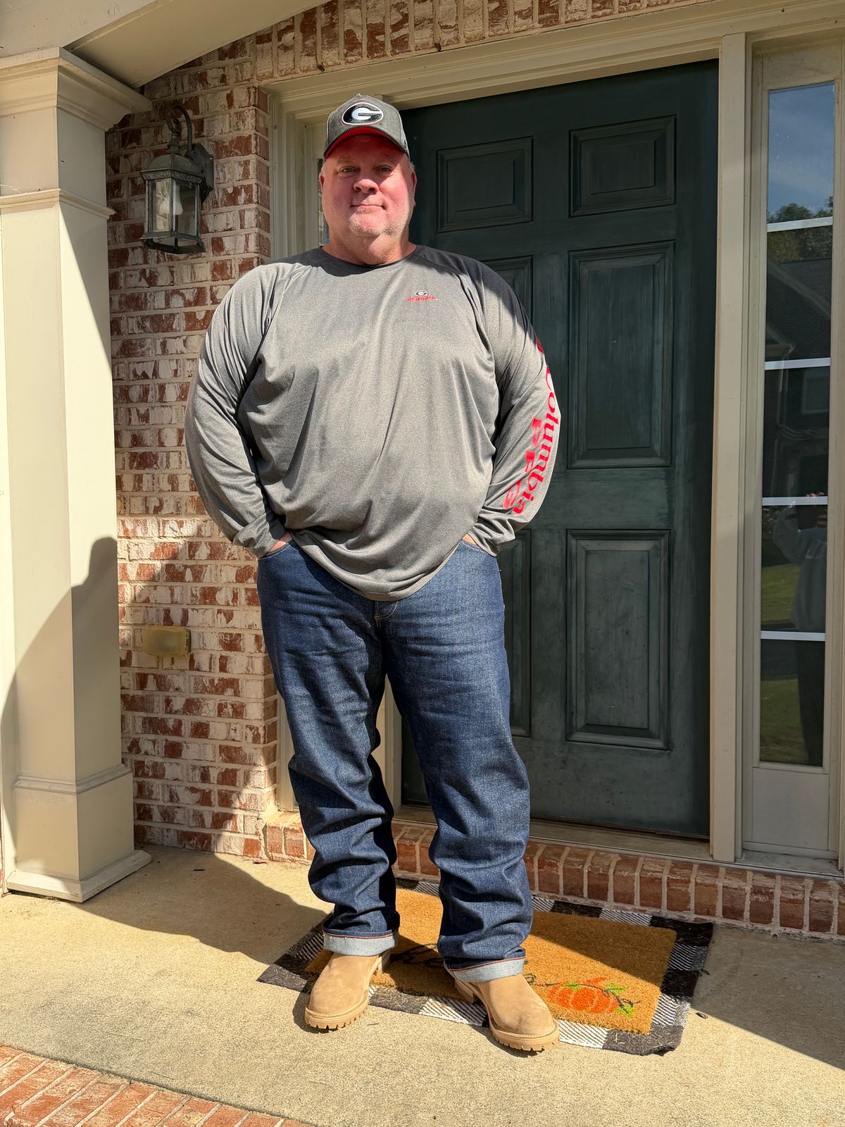 Photo by BigDawg308 on October 25, 2025 of the Wesco Boss Engineer Boot in Seidel Burlap Roughout.