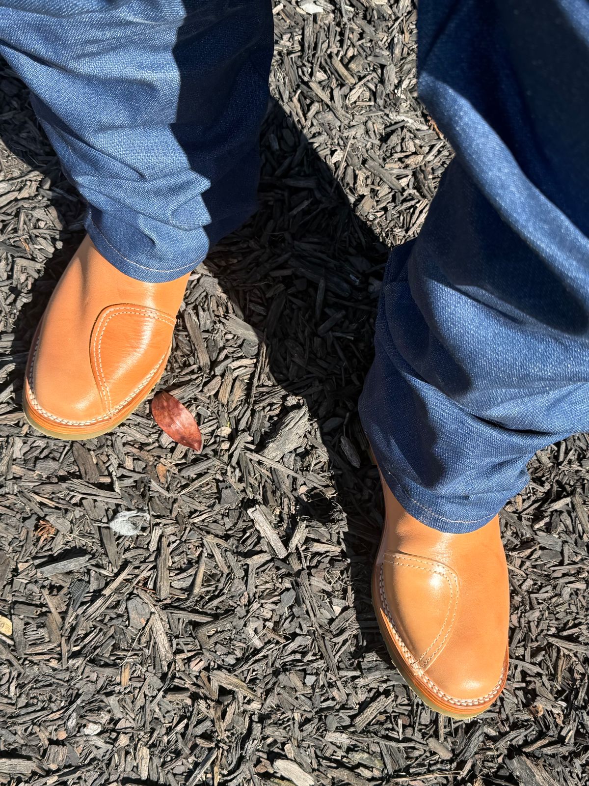 Photo by BigDawg308 on October 1, 2025 of the Wesco Morrison in Maryam Natural Horsebutt & Seidel Burlap.