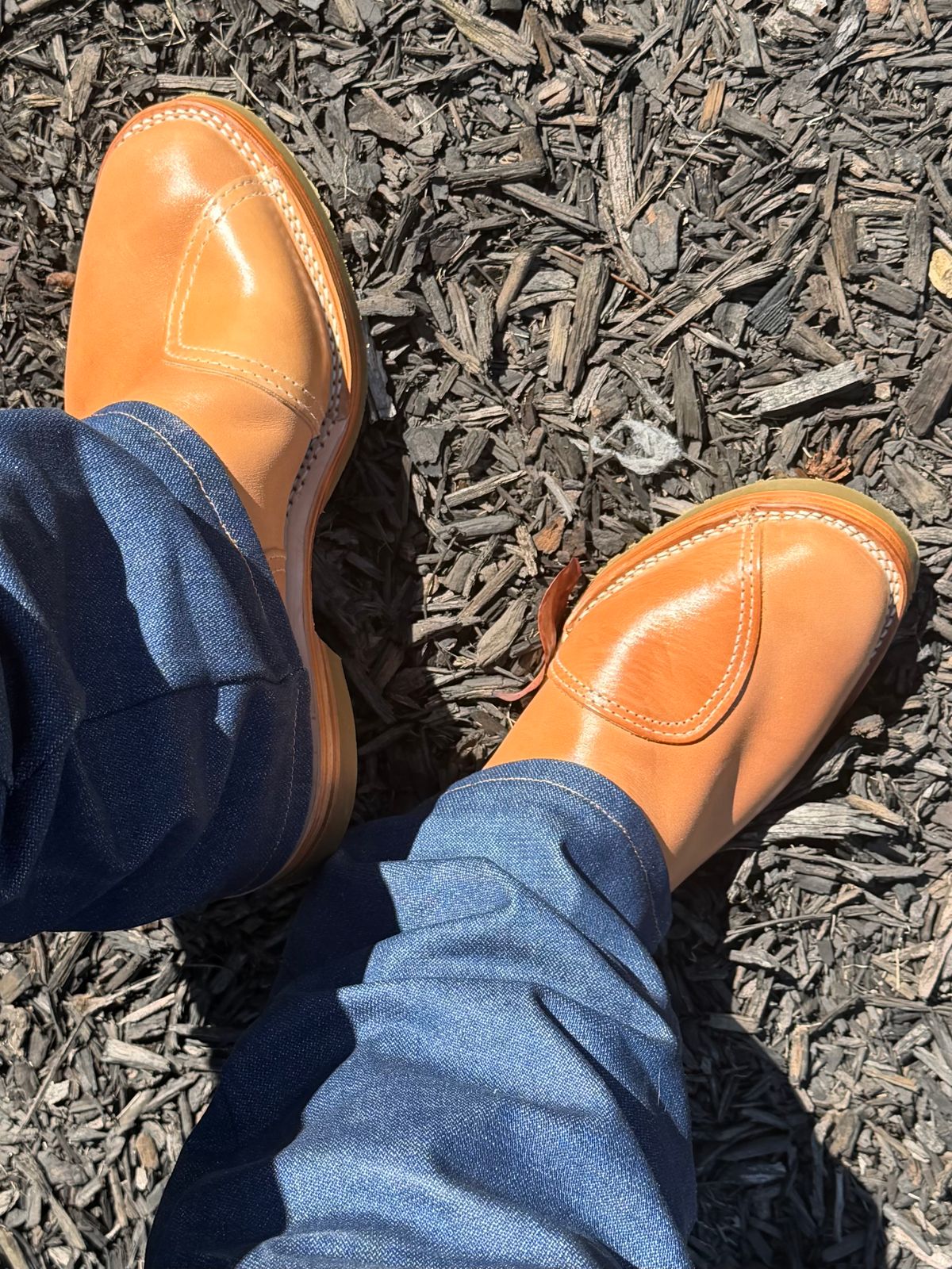 Photo by BigDawg308 on October 1, 2025 of the Wesco Morrison in Maryam Natural Horsebutt & Seidel Burlap.