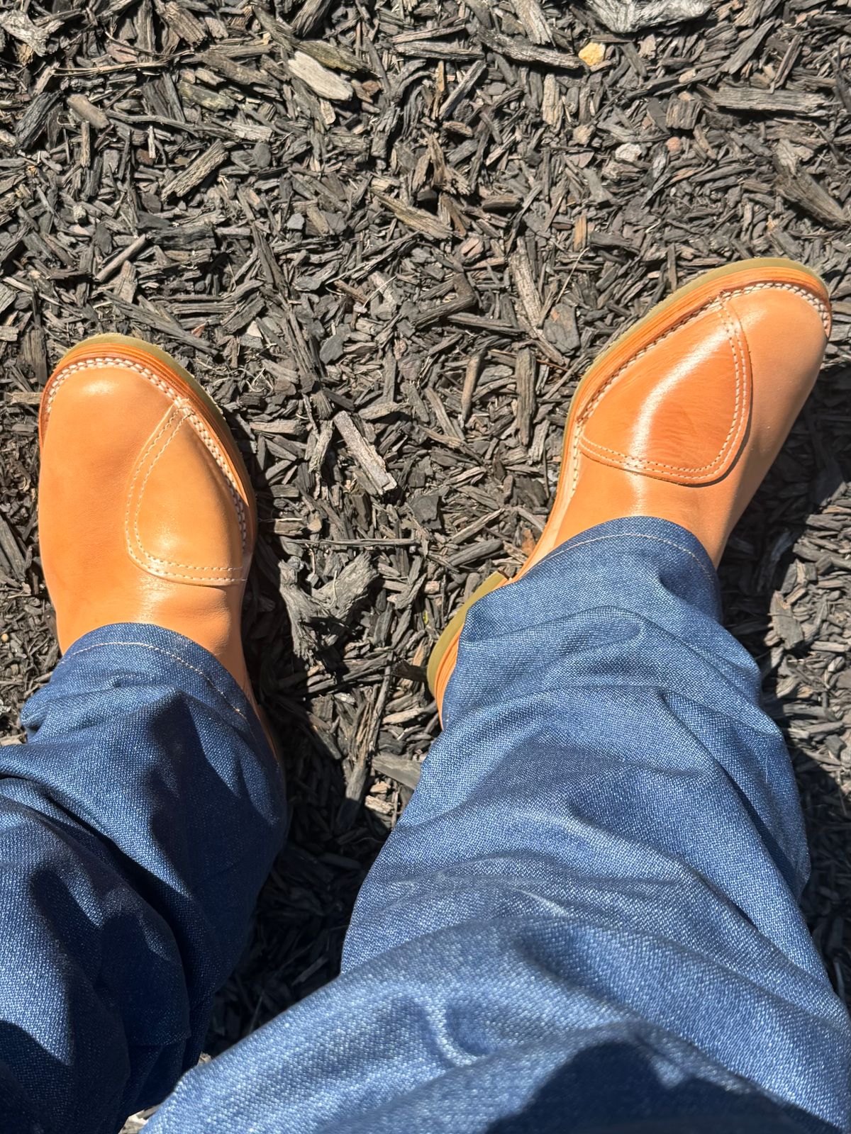 Photo by BigDawg308 on October 1, 2025 of the Wesco Morrison in Maryam Natural Horsebutt & Seidel Burlap.