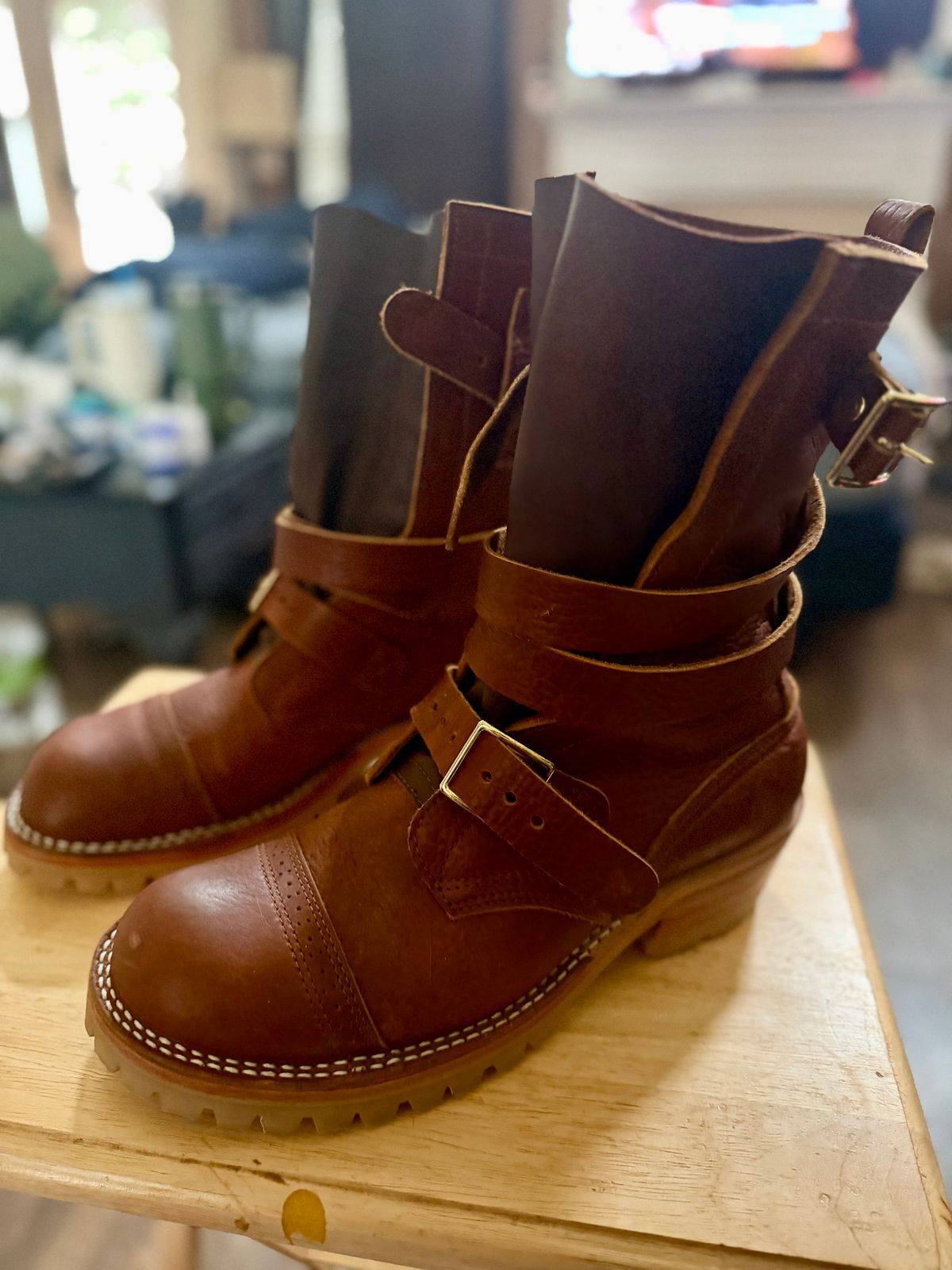 Photo by BigDawg308 on November 20, 2025 of the Nicks TankerPro in Law Tanning Peanut Big Horn Shrunken Bison.