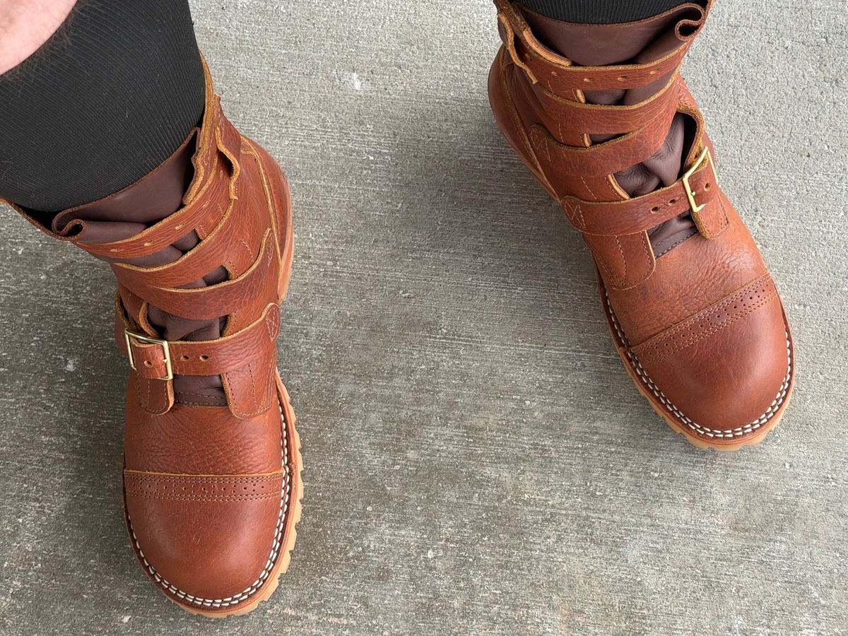 Photo by BigDawg308 on September 29, 2025 of the Nicks TankerPro in Law Tanning Peanut Big Horn Shrunken Bison.