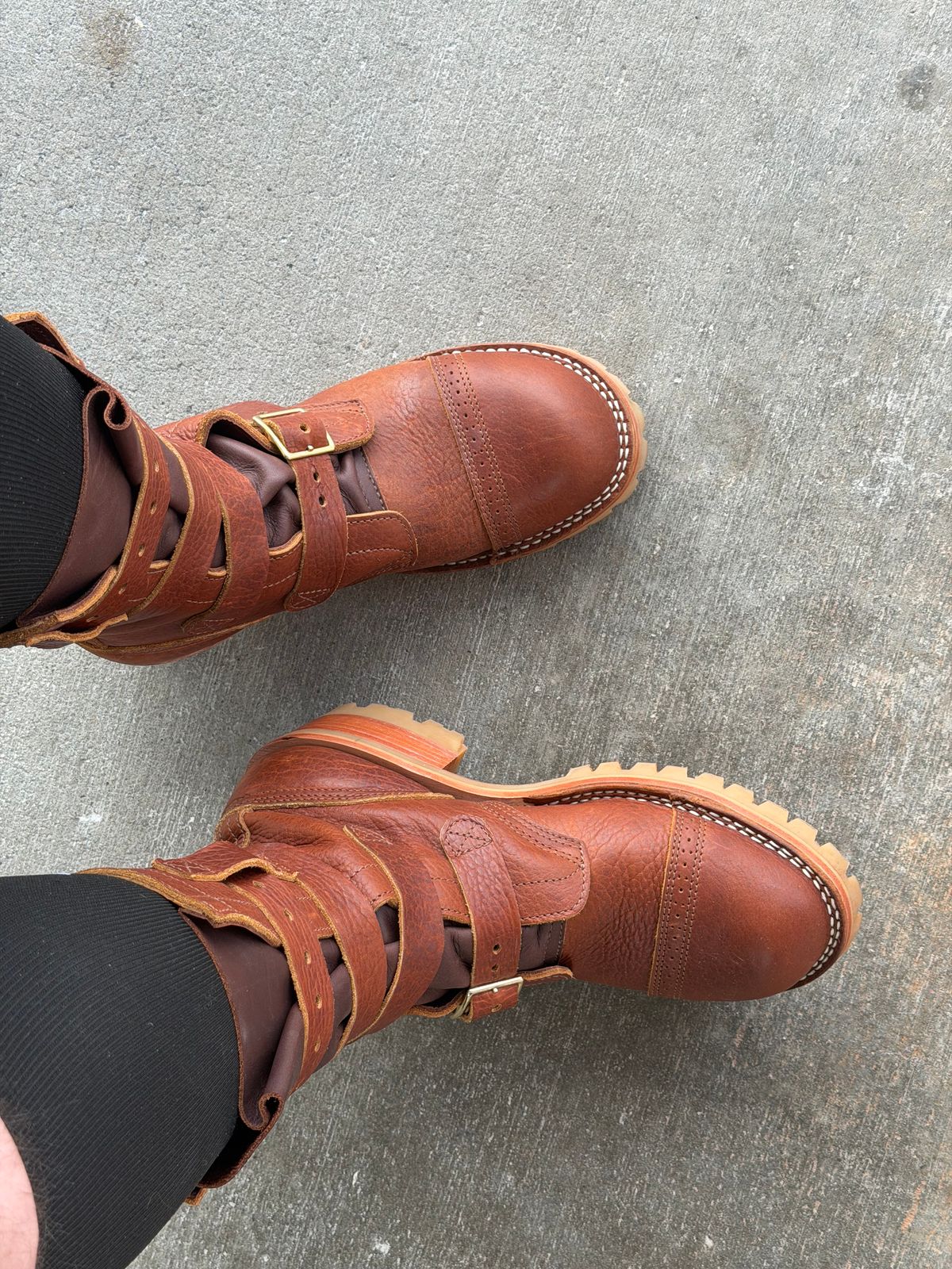 Photo by BigDawg308 on September 29, 2025 of the Nicks TankerPro in Law Tanning Peanut Big Horn Shrunken Bison.