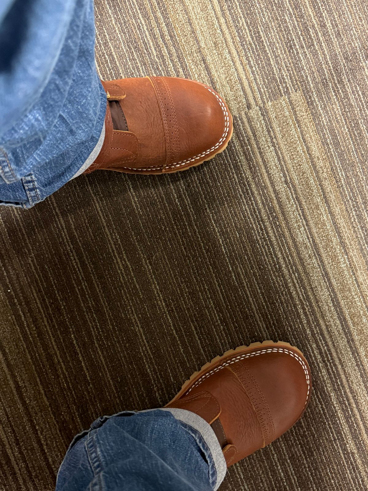 Photo by BigDawg308 on August 22, 2025 of the Nicks TankerPro in Law Tanning Peanut Big Horn Shrunken Bison.