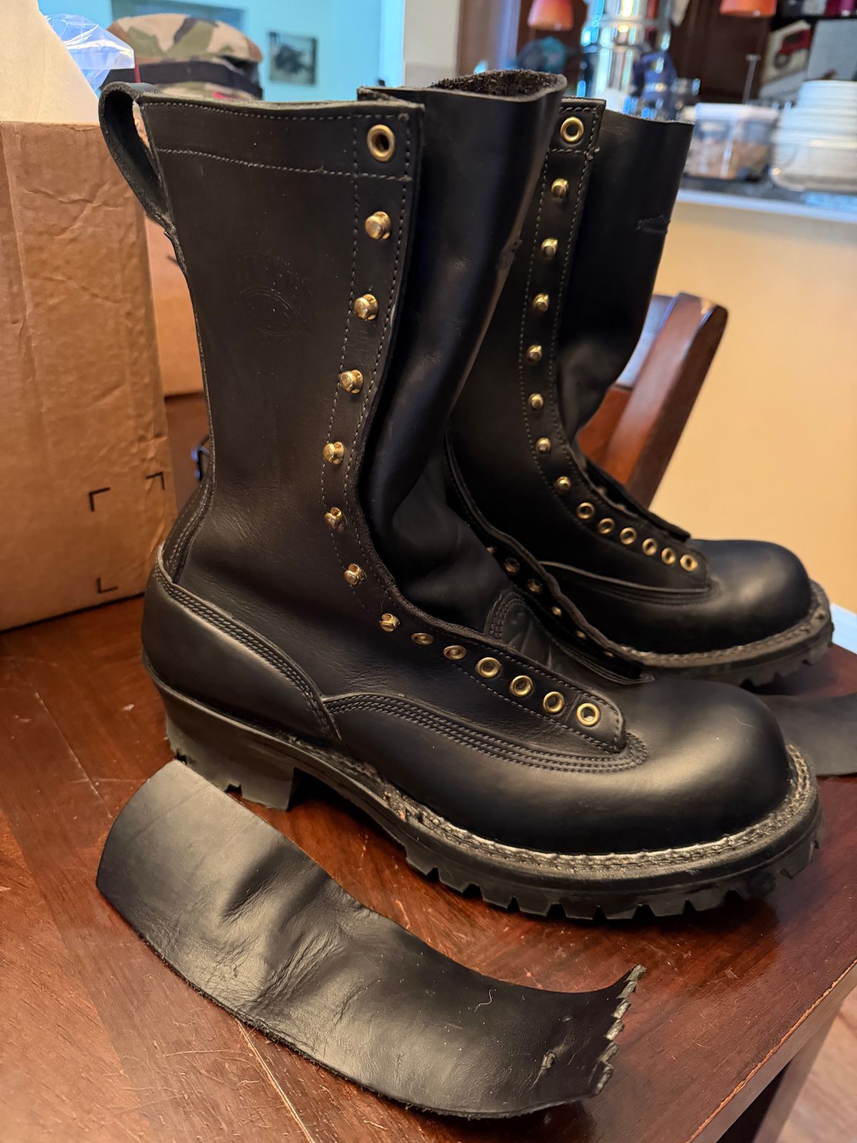 Photo by BigDawg308 on September 22, 2025 of the White's Smokejumper in Seidel Black Oil Tan.