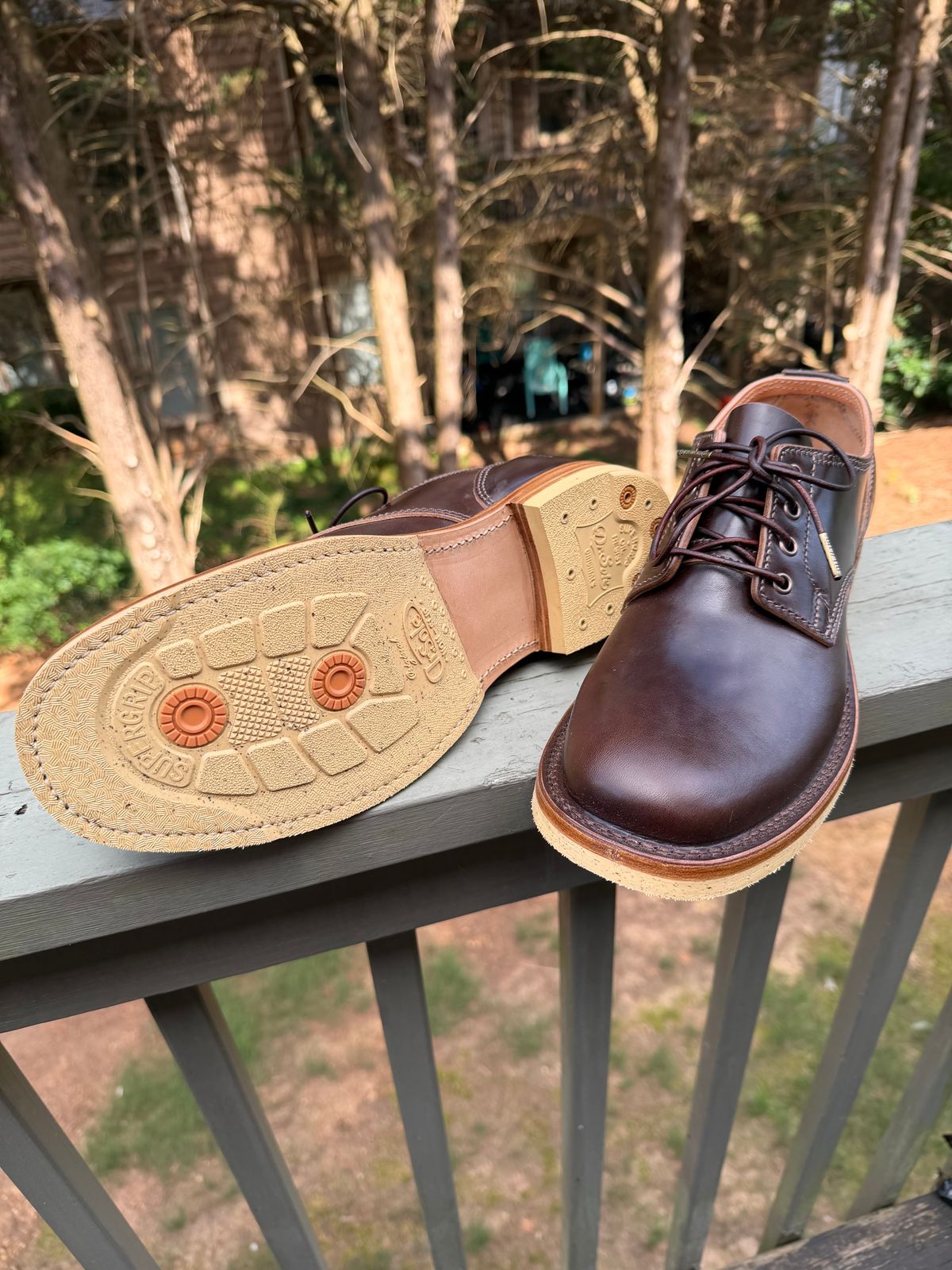 Photo by BigDawg308 on June 29, 2026 of the BHHB Front Street Shoe in Maryam Walnut Horsebutt.