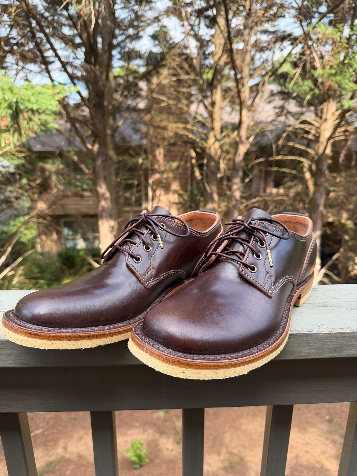 Photo by BigDawg308 on June 29, 2026 of the BHHB Front Street Shoe in Maryam Walnut Horsebutt.