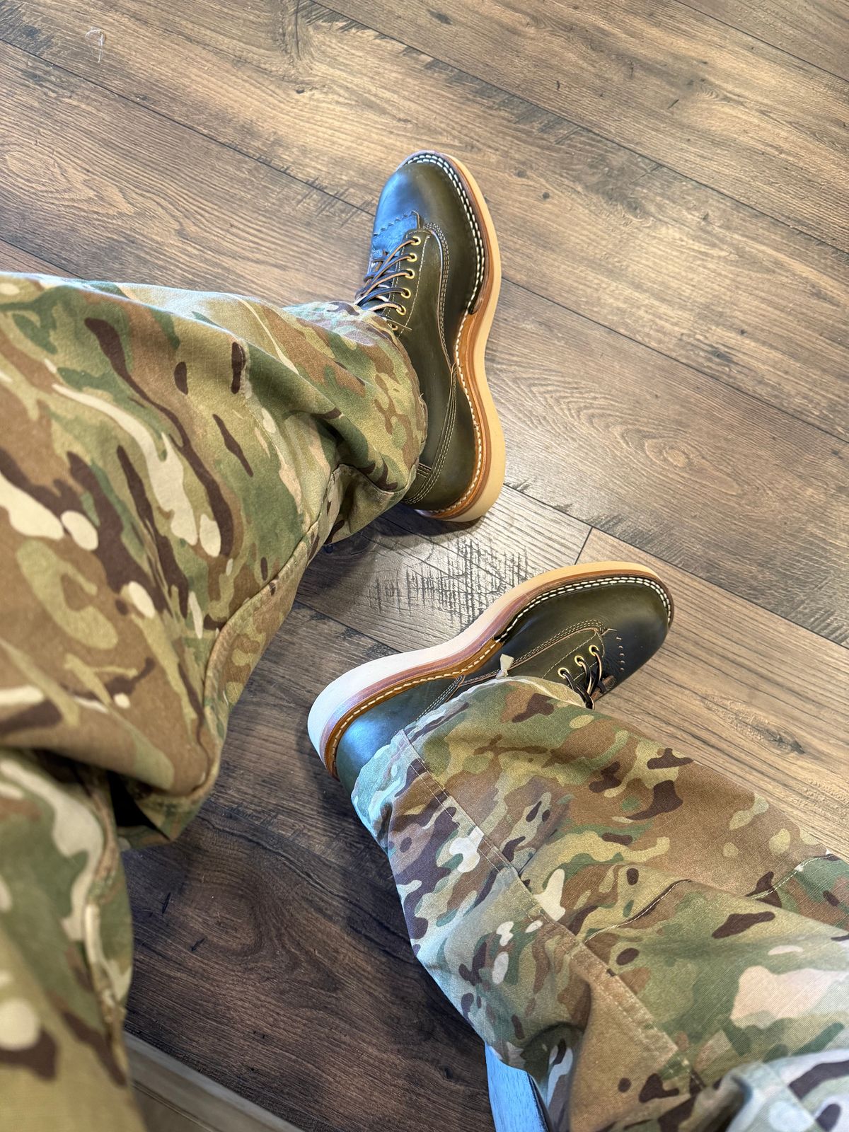 Photo by BigDawg308 on March 7, 2025 of the White's C350LTT-CS in Horween Greener Pastures Chromexcel.