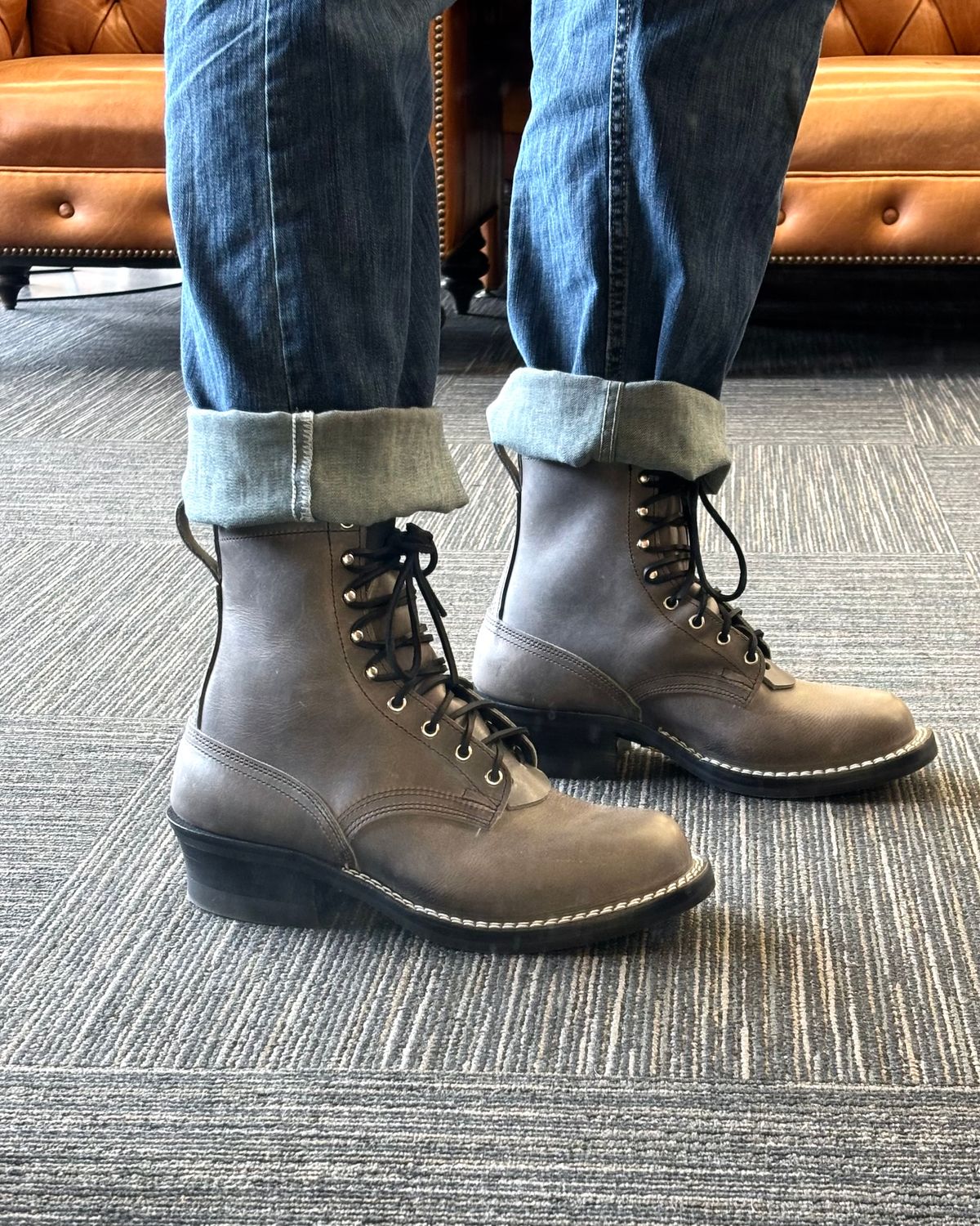 Photo by ThatShowroomGuy on October 2, 2025 of the Nicks Ranger in Cypress Light Grey.