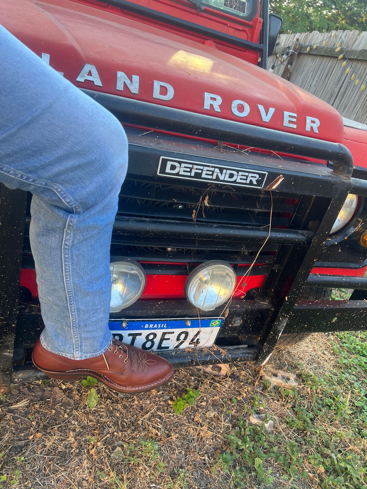 Photo by alex43366 on October 1, 2025 of the White's Packer Pointed Toe in Seidel Red Dog Oil Tan.