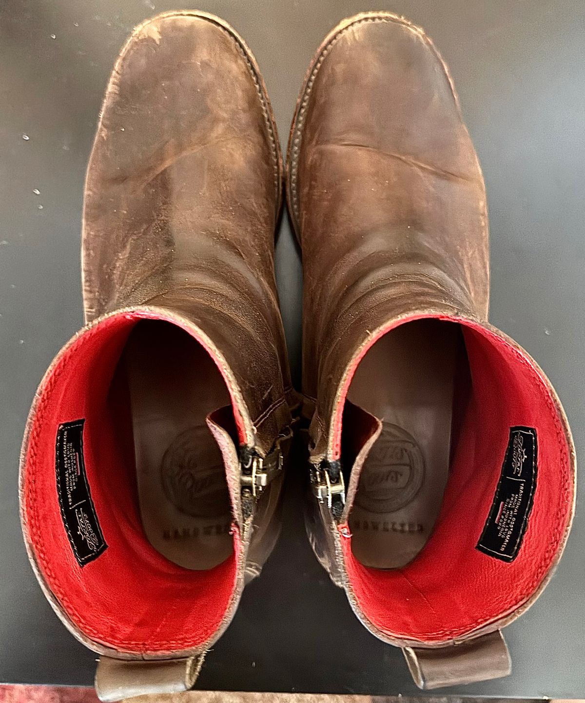 Photo by TheRealTuna on February 4, 2026 of the Fortis Boots Antasena in Maryam Muschio TPR Horsebutt.