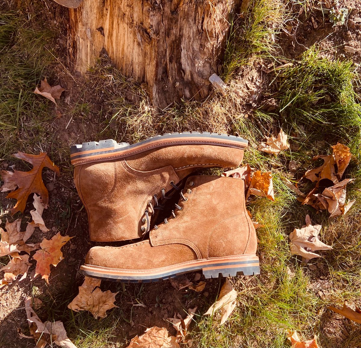 Photo by williamh on November 2, 2024 of the Grant Stone Brass Boot in Snuffe Reverse kudu.