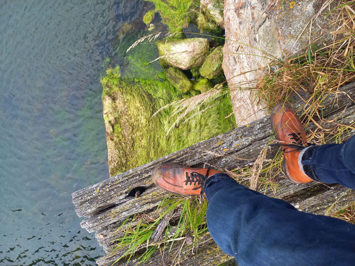 Photo by Oceanic on January 18, 2025 of the Grant Stone Ottawa Boot in Badalassi Carlo Natural Minerva.