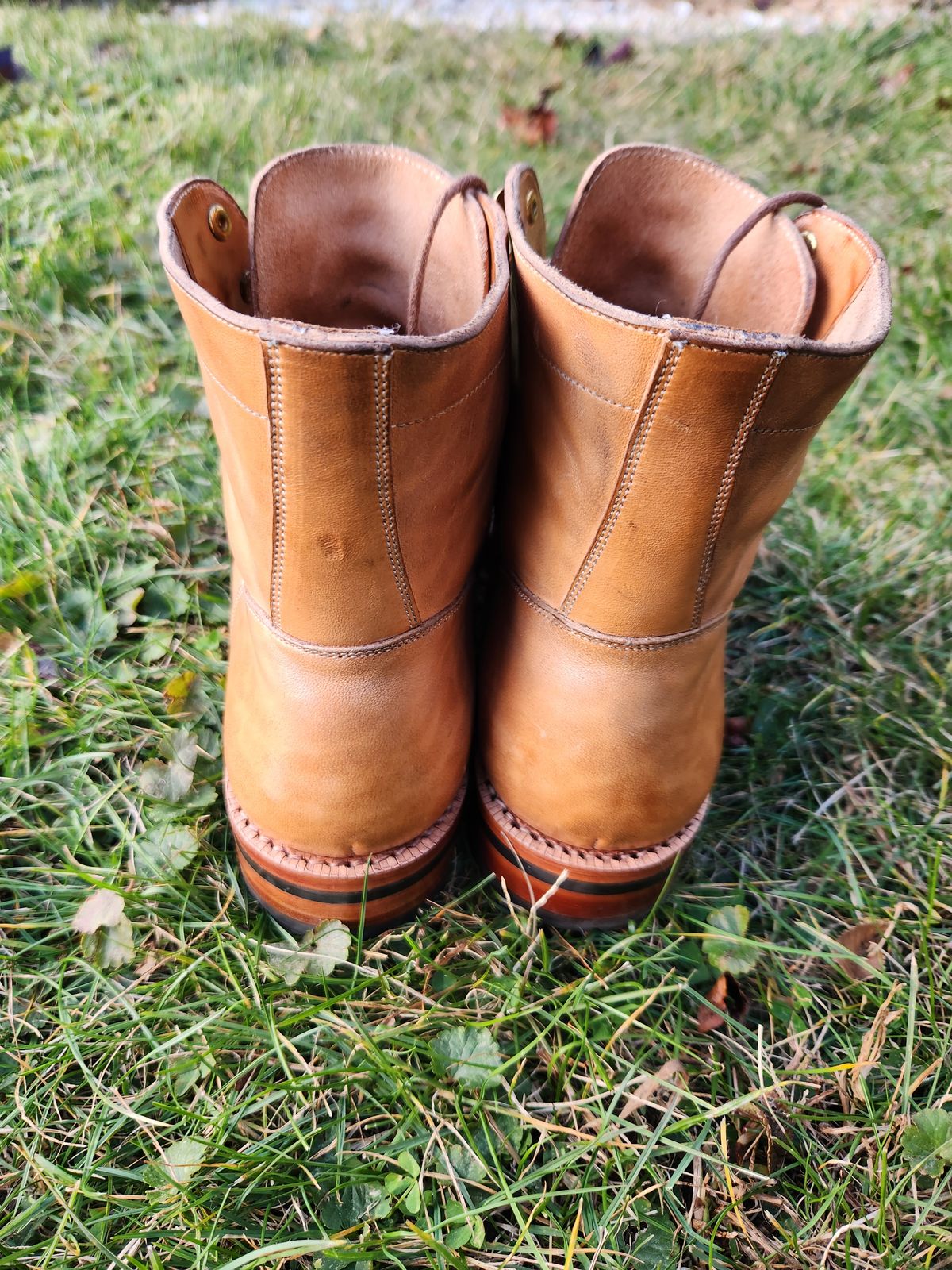 Photo by davidsgarage1972 on November 2, 2025 of the Blkbrd Shoemaker Custom Dixon Boot in Maryam Natural TPR Horsebutt.