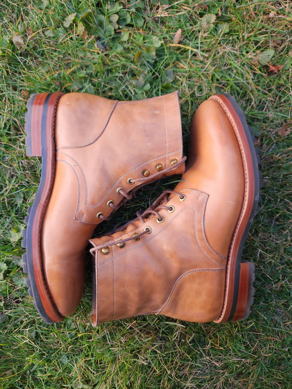 Photo by davidsgarage1972 on November 2, 2025 of the Blkbrd Shoemaker Custom Dixon Boot in Maryam Natural TPR Horsebutt.