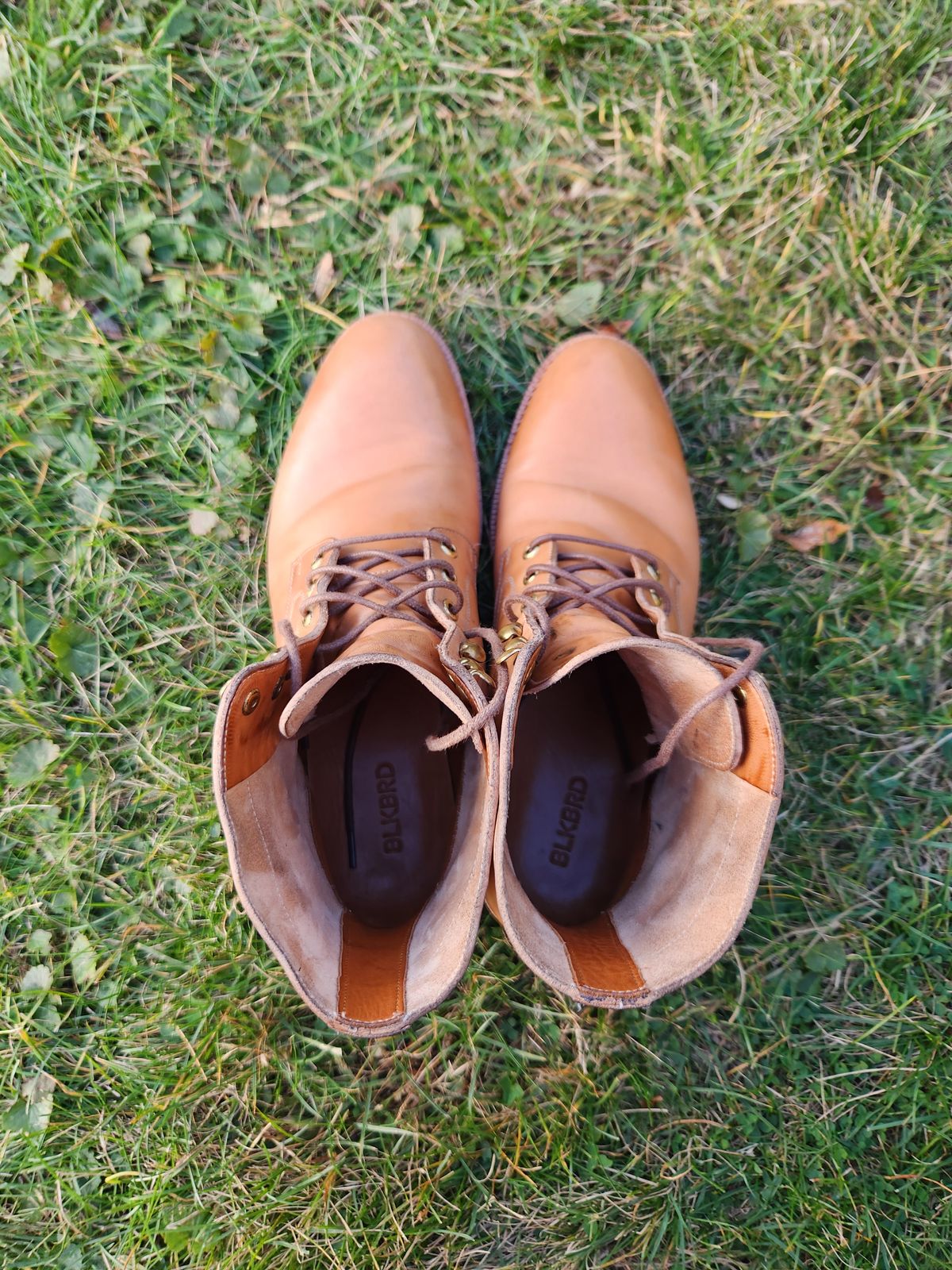 Photo by davidsgarage1972 on November 2, 2025 of the Blkbrd Shoemaker Custom Dixon Boot in Maryam Natural TPR Horsebutt.