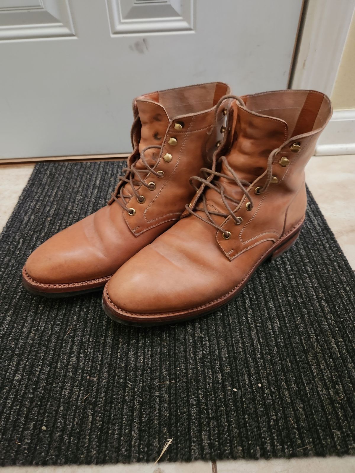 Photo by davidsgarage1972 on January 4, 2026 of the Blkbrd Shoemaker Custom Dixon Boot in Maryam Natural TPR Horsebutt.