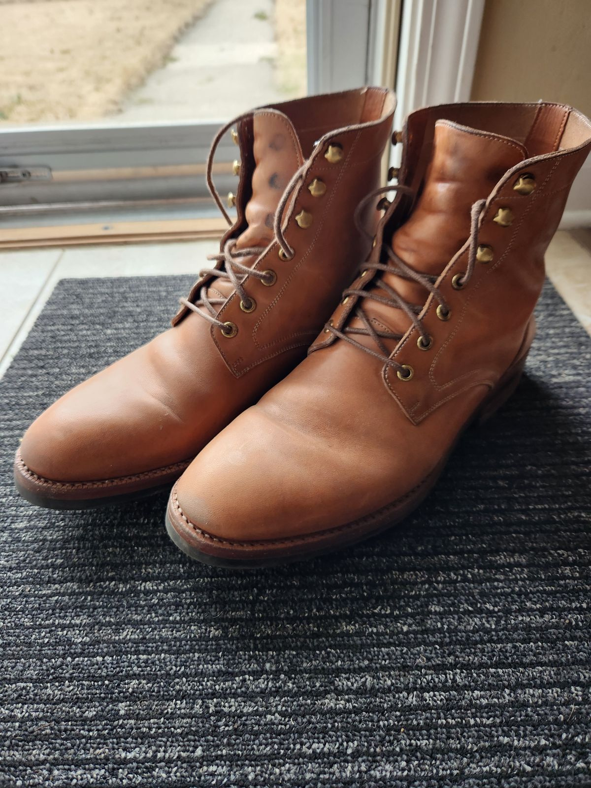 Photo by davidsgarage1972 on March 4, 2026 of the Blkbrd Shoemaker Custom Dixon Boot in Maryam Natural TPR Horsebutt.