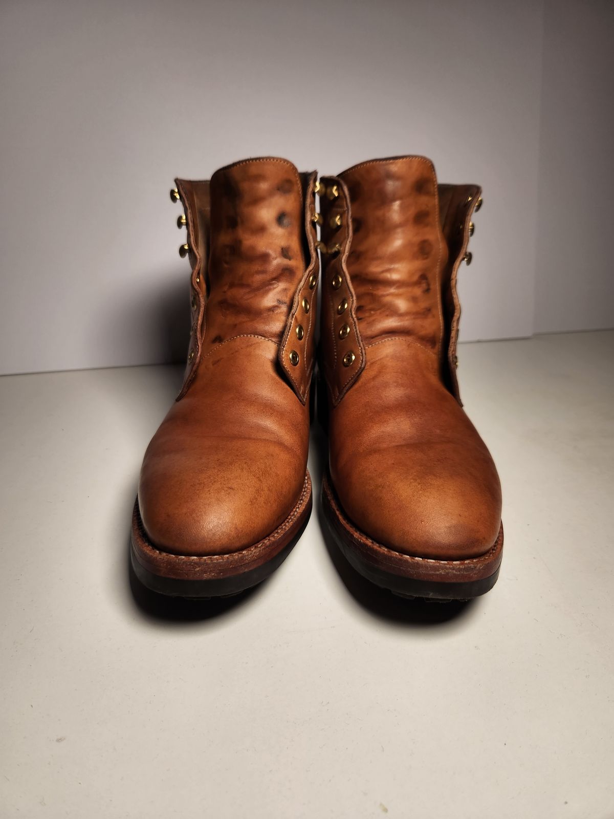 Photo by davidsgarage1972 on April 4, 2026 of the Blkbrd Shoemaker Custom Dixon Boot in Maryam Natural TPR Horsebutt.